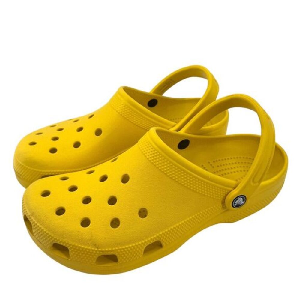 CROCS Yellow Mules & Clogs